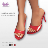 Morado - shoes Lorena red