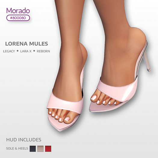 Morado - shoes Lorena pink