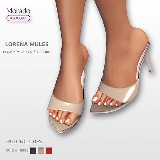 Morado - shoes Lorena biege