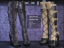 :: Wretch :: Gothic Boots LaraX