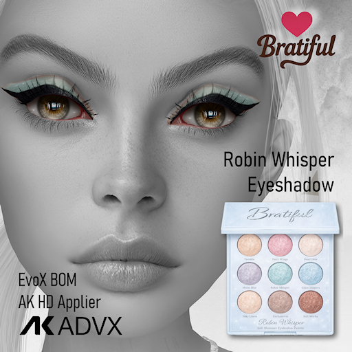 [Bratiful]  Robin Wisper Eyedow Set 