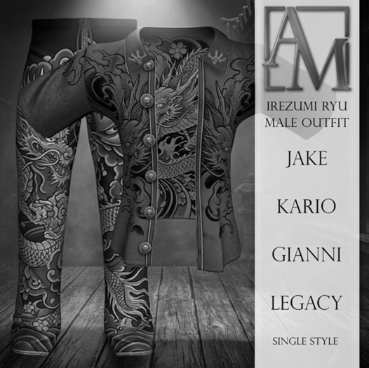DEMO .: AlmaMiranda :. Irezumi Ryu Male Outfit