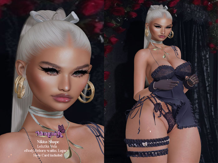 * MONARCH * Nikita Shape Lelutka Vela EvoX 4.0