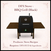 DFS Stove - BBQ Grill (Black) 9