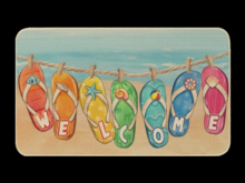 *6KW* FULL PERM Summer Welcome Mat Texture #6