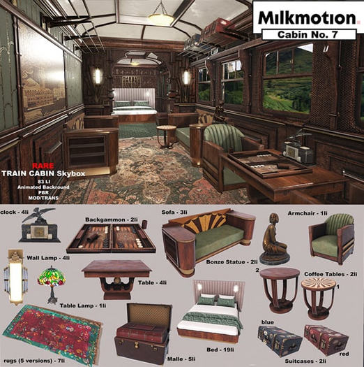 (Milk Motion) Cabin No. 7 - Rug 1
