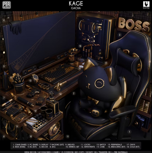 11. BAMSE : Kage - Locks