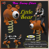 Swing Chair Little bear