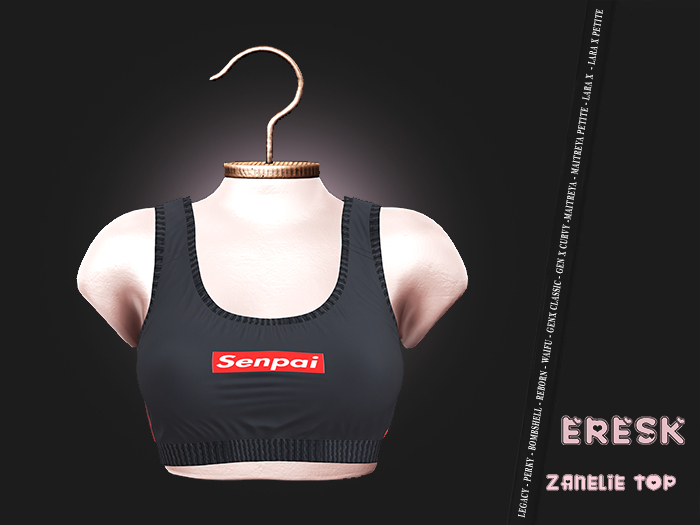 Eresk : Zanelie  Top Black Red (ADD)