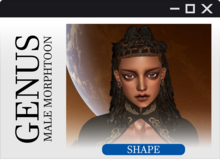 Genus Male Morphtoon Shape #2