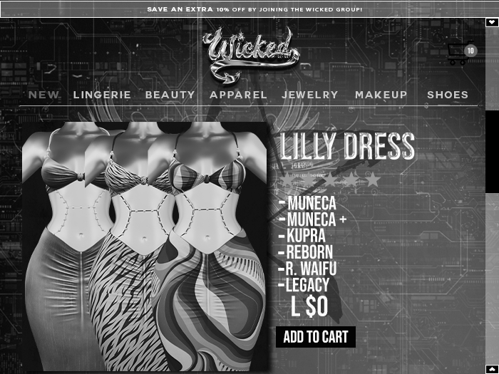 Wicked - Lilly Set [DEMO]