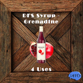 DFS Syrup - Grenadine