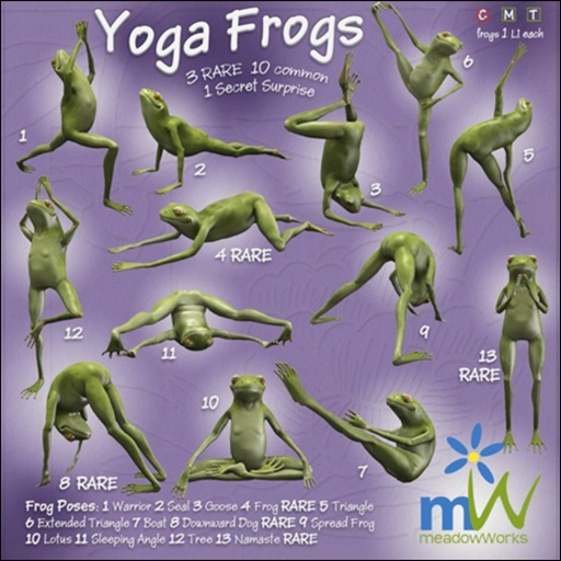 Yoga Frog 12 ~ Tree