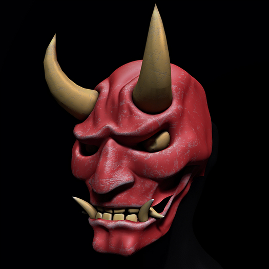 REKT_Hannya mask
