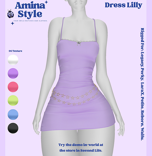 Amina Style - Dress Lilly - Lavender
