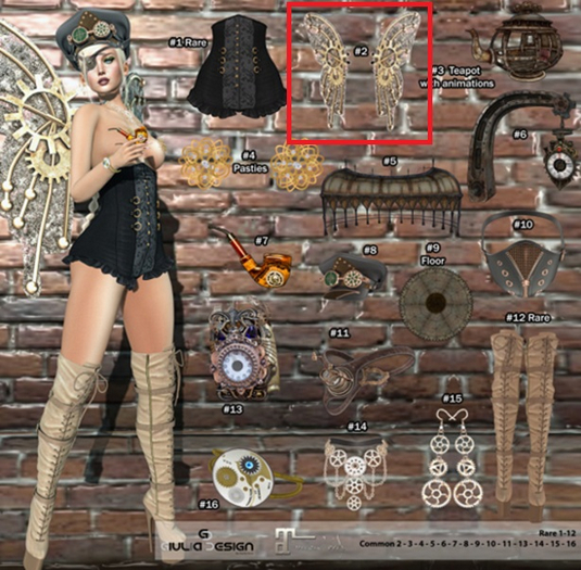 #2 Wings -[GIULIADESIGN] -ENOLA-COMMON