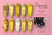 Dynasty - TEXTURES Nails BENTO N39 - SSV19