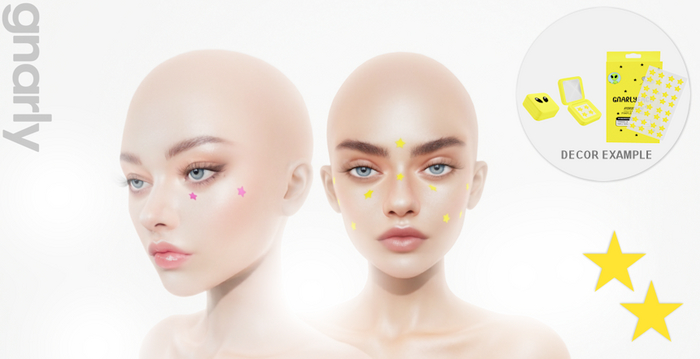 Gnarly. - Gnarlyface Pimple Patch Set - Yellow