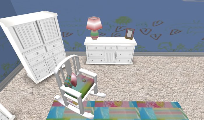   DESIGNER CRIB SET 