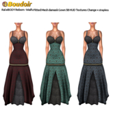 *!*BOUDOIR Ral eBODY Reborn - Waifu FitMesh damask Gown
