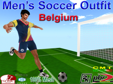 Mens Soccer Outfit - Belgium (ADD)