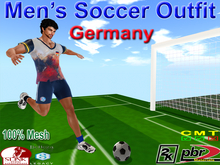 Mens Soccer Outfit - Germany (ADD)