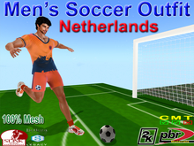 Mens Soccer Outfit - Netherlands (ADD)