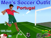 Mens Soccer Outfit - Portugal (ADD)