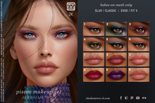 "Pisces" 2K BOM makeup | EvoX | SLUV