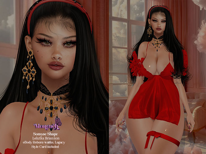 * MONARCH * Sorayae Shape Lelutka Briannon EvoX 4.0