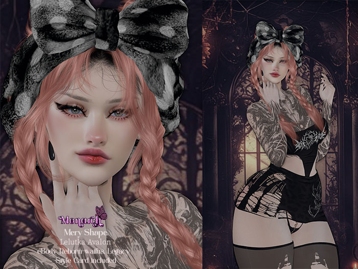 * MONARCH * Mery Shape Lelutka Avalon EvoX 4.0