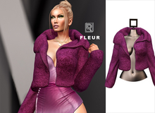 RAPTURE-Jacket Fleur-Boysenberry