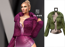 RAPTURE-Jacket Fleur-Pistachio