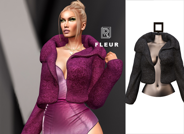 RAPTURE-Jacket Fleur-Raven