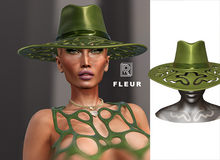 RAPTURE-Hat Fleur-Pistachio
