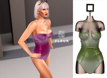 RAPTURE-Dress Fleur-Pistachio