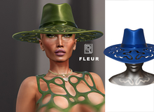 RAPTURE-Hat Fleur-Denim