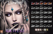 LUNAM ⋅ ⋆☽︎⋅ Medusa Eyes ⋅☾⋆ ⋅ PACK1
