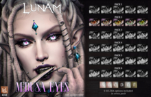 LUNAM ⋅ ⋆☽︎⋅ Medusa Eyes ⋅☾⋆ ⋅ PACK2