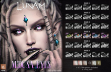 LUNAM ⋅ ⋆☽︎⋅ Medusa Eyes ⋅☾⋆ ⋅ PACK4