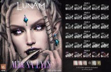 LUNAM ⋅ ⋆☽︎⋅ Medusa Eyes ⋅☾⋆ ⋅ PACK6