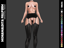 242 - MONAMALDITA - Texture Latex - Lingerie *GIFT GRUPO VIP*