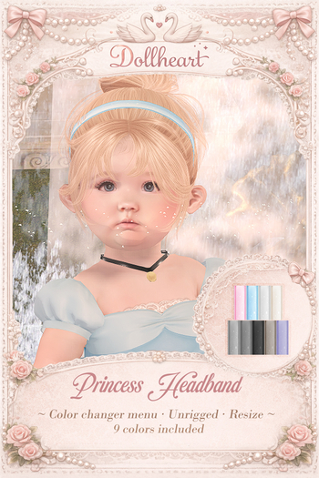 {Dollheart}Princess Headband {add}