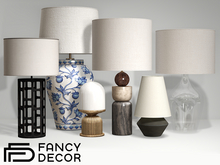 Fancy Decor: Collins Lamp Collection Fatpack