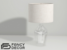 Fancy Decor: Collins Glass Lamp