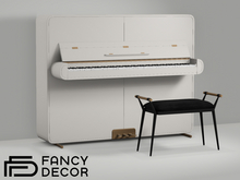 Fancy Decor: Salieri Piano - White