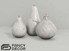 Fancy Decor: Cordell Marble Pears