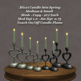Mixxi Candle Sets Spring