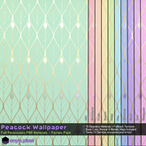 onyx.pixel - Materials - Wallpaper - Peacock - Pastels