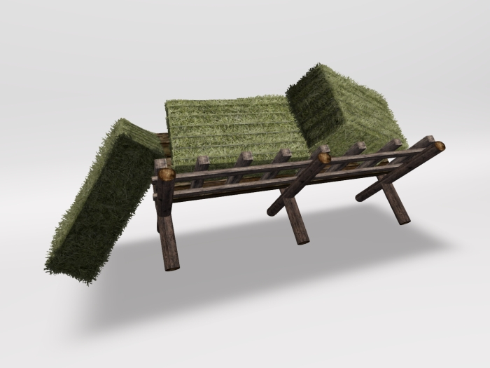 >VAL< Hay Rack